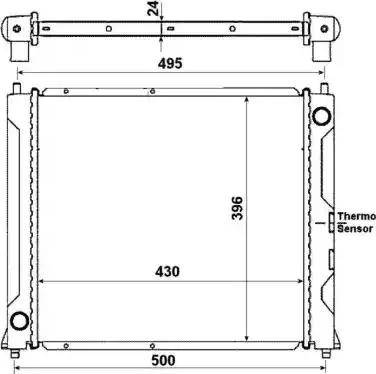 NRF 50120 - Radiators, Motora dzesēšanas sistēma www.autospares.lv