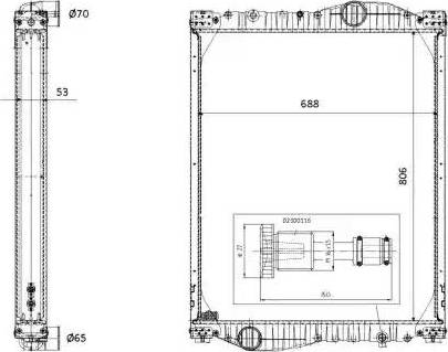 NRF 503309 - Radiators, Motora dzesēšanas sistēma www.autospares.lv