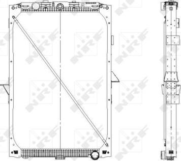 NRF 519559X - Radiators, Motora dzesēšanas sistēma www.autospares.lv