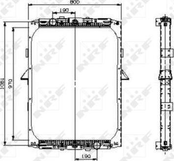 NRF 519551 - Radiators, Motora dzesēšanas sistēma www.autospares.lv