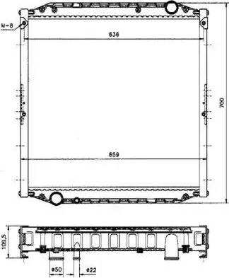 NRF 51569 - Radiators, Motora dzesēšanas sistēma www.autospares.lv