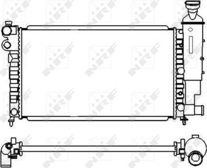 NRF 58920 - Radiators, Motora dzesēšanas sistēma www.autospares.lv