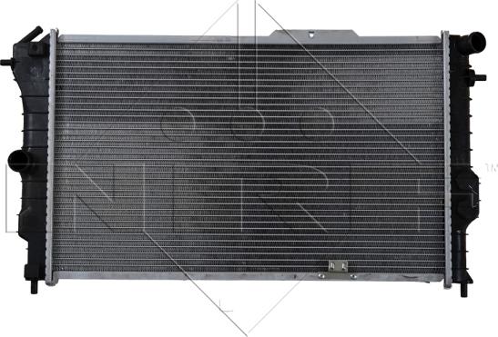 NRF 58972 - Radiators, Motora dzesēšanas sistēma www.autospares.lv