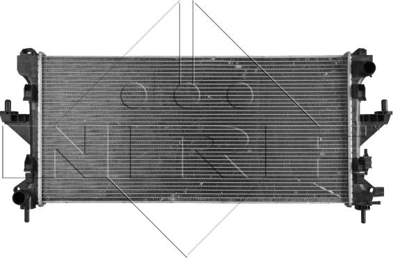 NRF 58424 - Radiators, Motora dzesēšanas sistēma www.autospares.lv