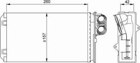 NRF 58062 - Siltummainis, Salona apsilde www.autospares.lv