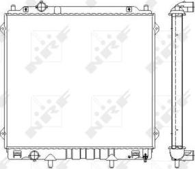 NRF 53480 - Radiators, Motora dzesēšanas sistēma www.autospares.lv