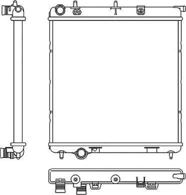 NRF 53531 - Radiators, Motora dzesēšanas sistēma www.autospares.lv