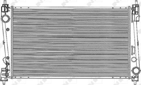 NRF 53836 - Radiators, Motora dzesēšanas sistēma www.autospares.lv