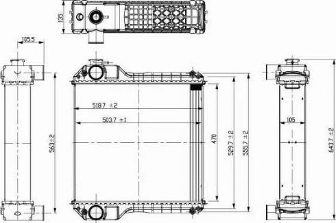 NRF 52193 - Radiators, Motora dzesēšanas sistēma www.autospares.lv