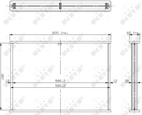 NRF 17451 - Radiatora siets, Motora dzesēšanas sistēma www.autospares.lv