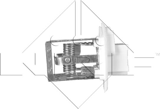 NRF 342030 - Сопротивление, реле, вентилятор салона www.autospares.lv