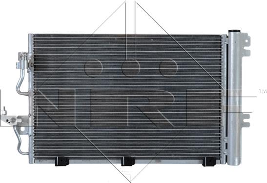 NRF 35555 - Kondensators, Gaisa kond. sistēma www.autospares.lv