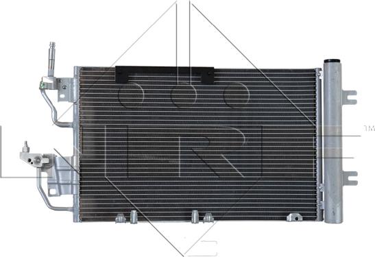 NRF 35633 - Condenser, air conditioning www.autospares.lv