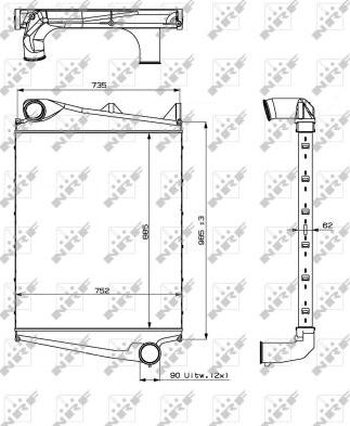 NRF 309003 - Starpdzesētājs www.autospares.lv