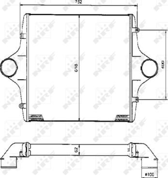 NRF 309015 - Starpdzesētājs www.autospares.lv