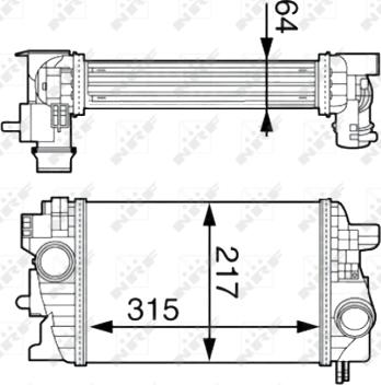 NRF 30534 - Starpdzesētājs www.autospares.lv