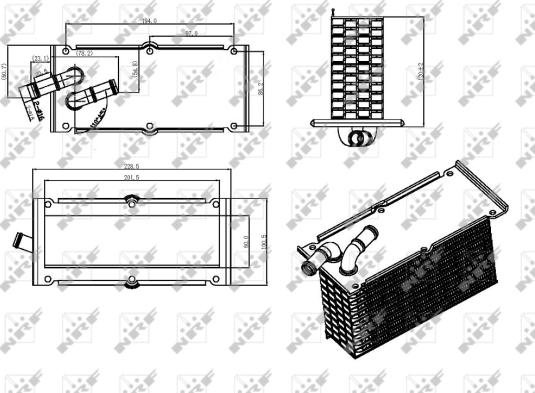 NRF 30292 - Starpdzesētājs www.autospares.lv