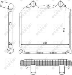 NRF 30204 - Starpdzesētājs www.autospares.lv