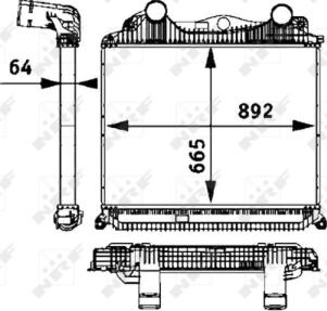 NRF 30206 - Starpdzesētājs www.autospares.lv