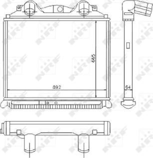 NRF 30203 - Starpdzesētājs www.autospares.lv