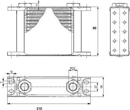 NRF 31140 - Eļļas radiators, Motoreļļa www.autospares.lv