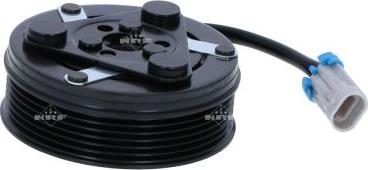 NRF 380013 - Magnetic Clutch, air conditioner compressor www.autospares.lv