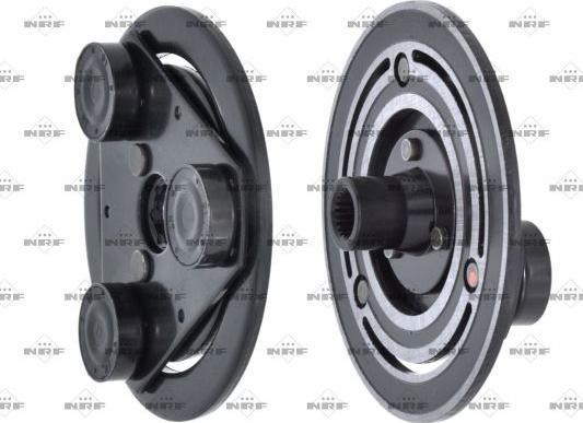 NRF 380818 - Dzītais disks, Elektromagn. sajūgs-Kompresors www.autospares.lv