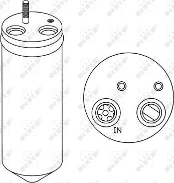 NRF 33148 - Sausinātājs, Kondicionieris www.autospares.lv