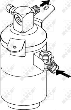 NRF 33167 - Sausinātājs, Kondicionieris www.autospares.lv