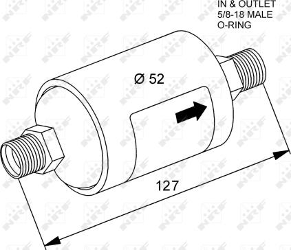 NRF 33115 - Sausinātājs, Kondicionieris www.autospares.lv