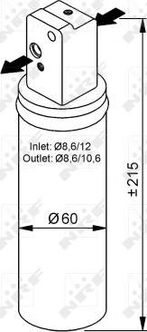 NRF 33139 - Sausinātājs, Kondicionieris www.autospares.lv