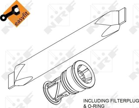 NRF 33370 - Sausinātājs, Kondicionieris www.autospares.lv