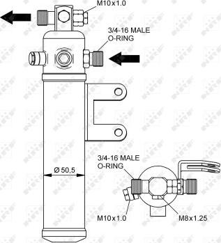 NRF 33294 - Sausinātājs, Kondicionieris www.autospares.lv