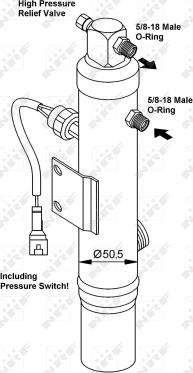 NRF 33232 - Sausinātājs, Kondicionieris www.autospares.lv