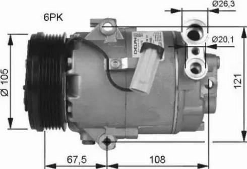 NRF 32480G - Kompresors, Gaisa kond. sistēma www.autospares.lv