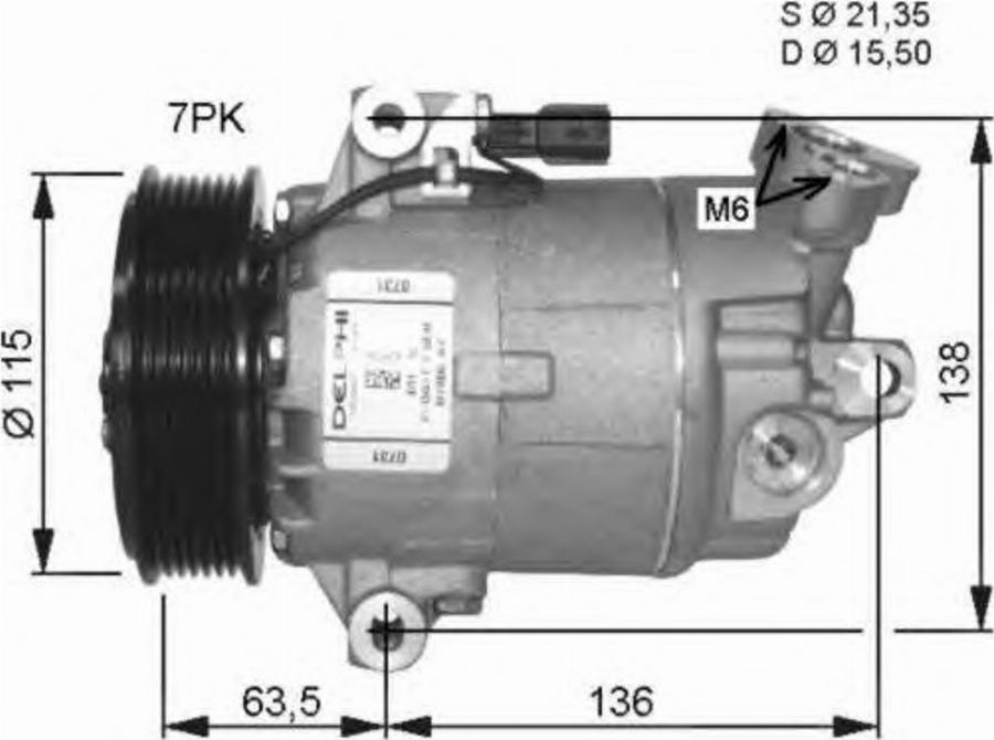 NRF 32488 - Kompresors, Gaisa kond. sistēma www.autospares.lv