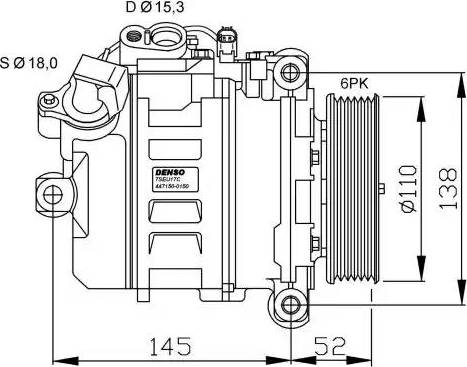 NRF 32435G - Kompresors, Gaisa kond. sistēma www.autospares.lv