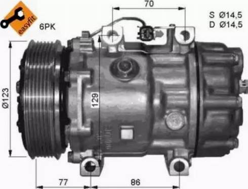 NRF 32430G - Kompresors, Gaisa kond. sistēma www.autospares.lv