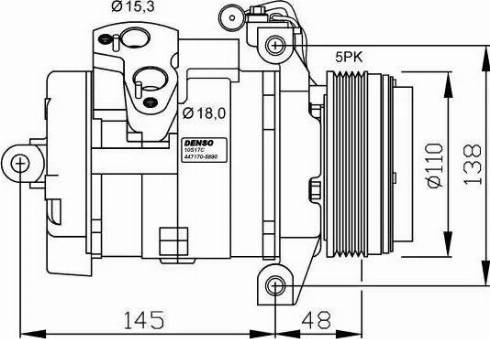 NRF 32432G - Kompresors, Gaisa kond. sistēma www.autospares.lv