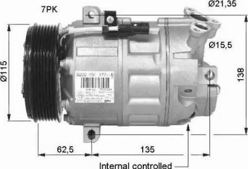 NRF 32425G - Kompresors, Gaisa kond. sistēma www.autospares.lv