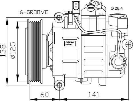 NRF 32512G - Kompresors, Gaisa kond. sistēma autospares.lv