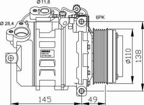 NRF 32533G - Kompresors, Gaisa kond. sistēma www.autospares.lv