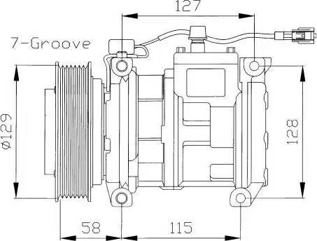 NRF 32094G - Kompresors, Gaisa kond. sistēma www.autospares.lv