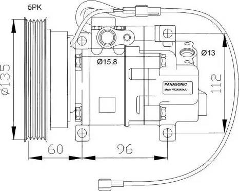 NRF 32096G - Kompresors, Gaisa kond. sistēma www.autospares.lv