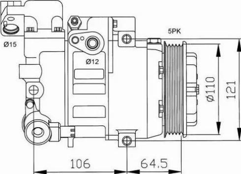 NRF 32175G - Kompresors, Gaisa kond. sistēma www.autospares.lv