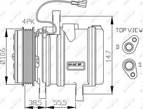 NRF 32871G - Kompresors, Gaisa kond. sistēma autospares.lv