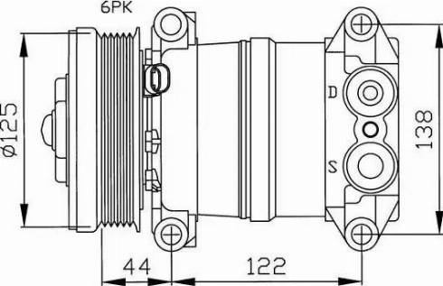 NRF 32202G - Kompresors, Gaisa kond. sistēma www.autospares.lv