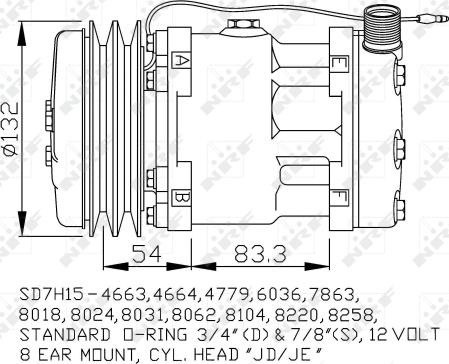 NRF 32238 - Kompresors, Gaisa kond. sistēma www.autospares.lv