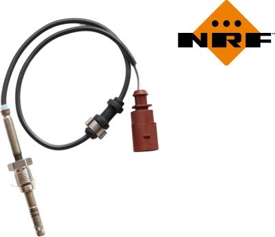 NRF 707024 - Датчик, температура выхлопных газов www.autospares.lv