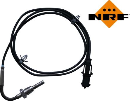 NRF 707021 - Датчик, температура выхлопных газов www.autospares.lv